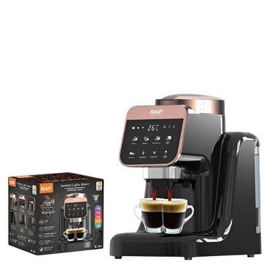 Кавоварка з подвійним циклом заварювання 1л 700Вт Turkish Coffee Maker RAF R.191 Чорна