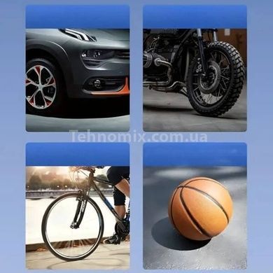 Компрессор автомобильный автоматический с дисплеем Car Air Pump CX-329 Черный