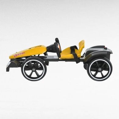 Электрокарт аккумуляторный Bambi складной детский M-6277 EBR-3 Желтый