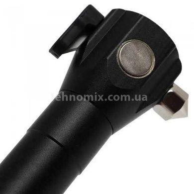 Фонарь ручной аварийный t6 -28LED USB + стеклобой Синий