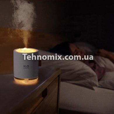 Ультразвуковой увлажнитель воздуха 500мл H2O Humidifier Белый