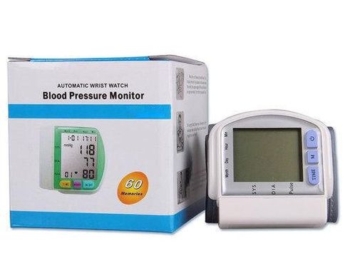 Цифровий тонометр на зап'ястя Automatic Wrist Whatch Blood Pressure