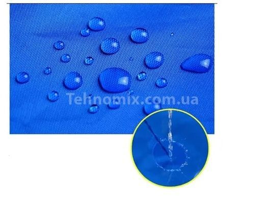 Парасолька пляжна 2,8*2,8 2,5м Синій Квадрат