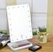 УЦЕНКА! Настольное зеркало для макияжа Mirror c LED подсветкой 22 диода квадратное (УЦ-№103) Белый