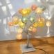 Лампа настільна Дерево з кольоровими кулями LED SFK-28 24 LED тепле світло 220V