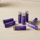 Комплект аккумуляторов 2шт LI-ON 12000mah/3.7V/7.4WH 18650мАч OneLight Фиолетовые