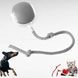 Іграшка для кішок інтерактивна акумуляторна з підсвічуванням Сіра