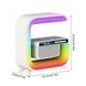 Нічник акумуляторний із колонкою й бездротовою зарядкою G3Mini Smart Light Sound Machine Білий