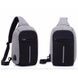 Сумка Анти Злодій Bobby Mini&nbsp;bag через плече сірий