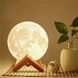 Нічник-зволожувач повітря Місяць 3D Moon Light 15 см