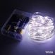 Гірлянда 100LED 10м на батарейках Холодний білий