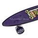 Пенни борд со светящимися колесами PU Penny Board Scale Sports Universe Скелет