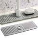 Коврик брызговик на кран Drain mat LY-692 Серый