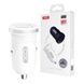 Автомобільний зарядний пристрій XO CC18 Dual USB Port Car Charger Чорне