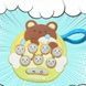Игрушка антистресс брелок Pop It PRO Bear