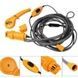 Автодуш портативний в прикурювач 12V Shower Set Помаранчевий