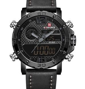 Часы мужские тактические Naviforce Next Black 9134