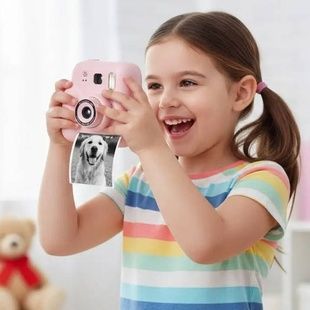 Фотоаппарат моментальной печати HD Y300H Розовый