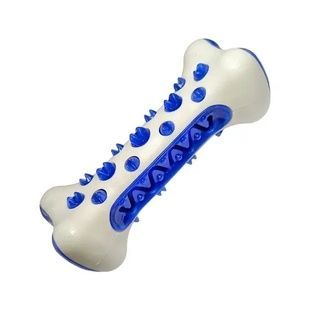 Гумова кісточка для собак TOOTH BRUSH DOG Синя