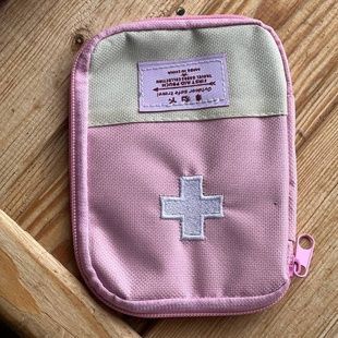 Органайзер для лекарств Аптечка 18*13*2cм medical kit AND 5546 Розовая