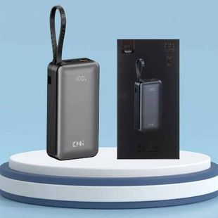 Power bank з індикатором заряду10000 mAh 22.5W King Power KPG-109 Чорний