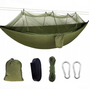 Туристический гамак Travel hammock с москитной сеткой Хаки