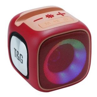Колонка Bluetooth c функцией speakerphone с радио TG359 Красная