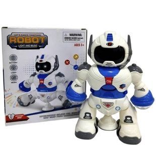 Танцюючий інтерактивний робот, що світиться Robot Light and Music