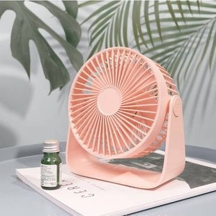 Вентилятор настольный компактный настольный/подвесной Wall mounted fan AND1261 Розовый