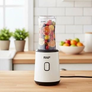 Блендер стационарный электрический 300Вт 600мл Blender Electric blender R.397 RAF Белый