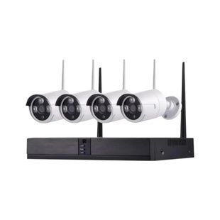Набір відеоспостереження 5G Kit 4 бездротові камери + відео реєстратор WiFi 4ch NVR/DVR