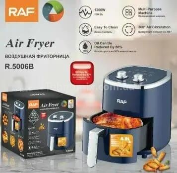 Повітряна Фритюрниця RAF R 5006W 4.8л 1200W Синя