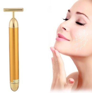 Energy Beauty Bar ионный вибромассажер для лица Revoskin Gold