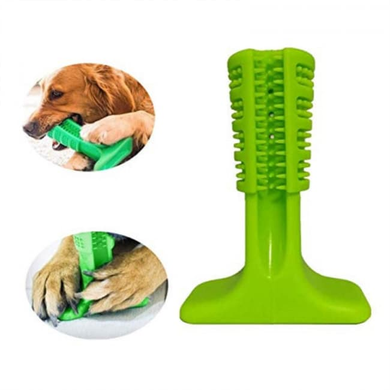 Жувальна іграшка для собак Dog Chew Brush Зелена (S)