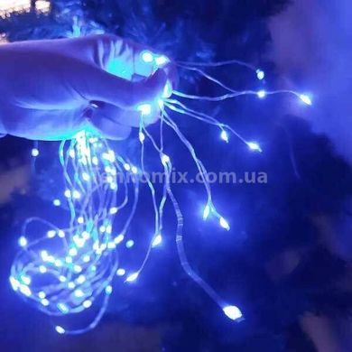 Гірлянда Кінський хвіст 510 LED 17 ліній Синій