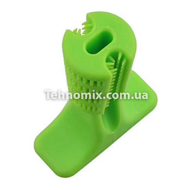 Жувальна іграшка для собак Dog Chew Brush Зелена (S)