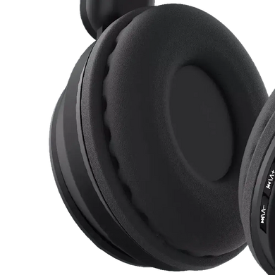 Бездротові навушники Bluetooth з котячими вушками ST-77M Чорні