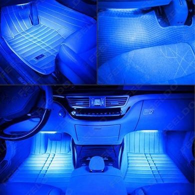 Led підсвічування авто atmosphere light 12V RGB Lights 36 Led - 8 кольорів