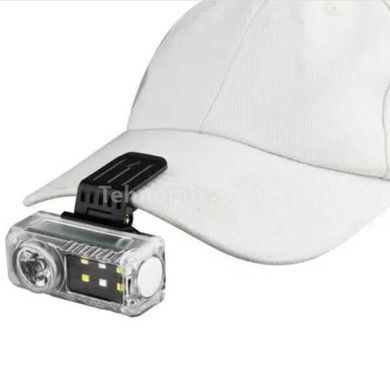 Ліхтар налобний у чохлі з датчиком руху YJ-A06-LED+6SMD (RGB) Чорний