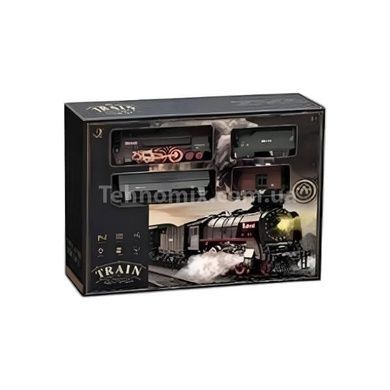 Железная дорога с подсветкой, звуковыми эффектами и парогенератором 611 B