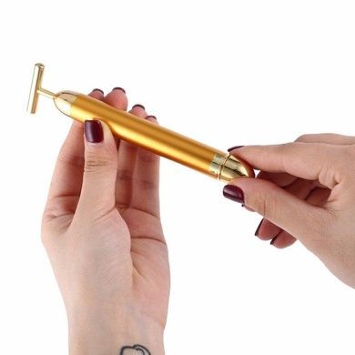 Energy Beauty Bar ионный вибромассажер для лица Revoskin Gold