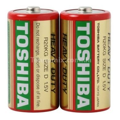 Набір батарейок 2шт Toshiba R20