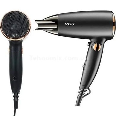 Фен зі складною ручкою 1600Вт VGR V-439