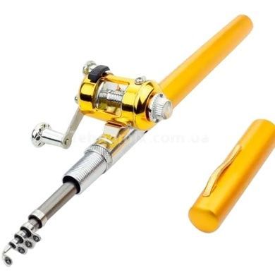 Складна міні-доріжка 100 см Fish Anywhere, Anytime, Best gift for Fishing Gold