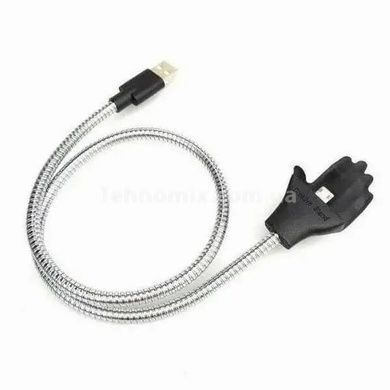 Кабель металический ладонь micro USB