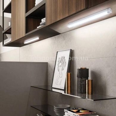 Светильник подвесной аккумуляторный на магнитах 50см с датчиком движения Cabinet light Белый