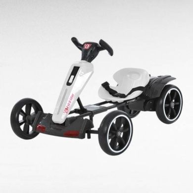 Электрокарт аккумуляторный Bambi складной детский M-6277 EBR-3 Белый