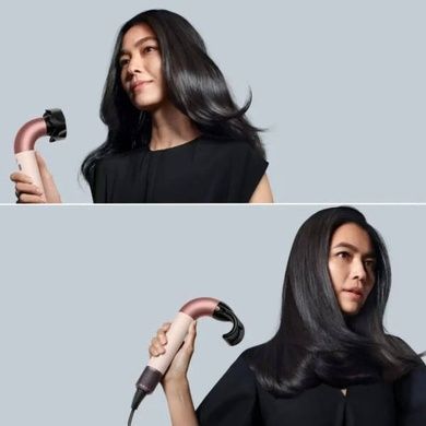 Фен-стайлер для укладання волосся з 6 насадками Beheart Hair Dryer X11PRO Рожевий