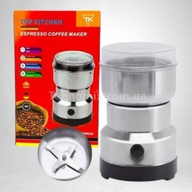 Кавомолка електрична 300Вт 400мл Top Kitchen TK00223 Сіра