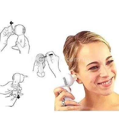 Прилад для чищення вух вакуумний ASPIR Oreille Білий